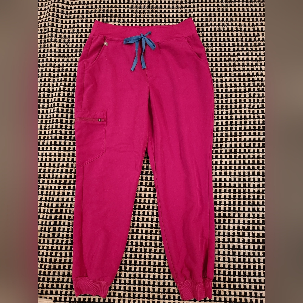 Figs Pink Jogger Scrub Pants